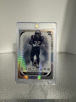 2025 Panini Phoenix - Contours TreVeyon Henderson #22 /299 (RC)