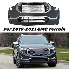 Front Bumper Cover Assembly Kit For 2018-2021 GMC Terrain 84418527 W/ Fog Lights