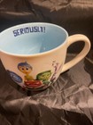 Disney Pixar Inside Out 2 All Characters “SERIOUSLY “ Soft Touch Ceramic Mug NEW — photo 3