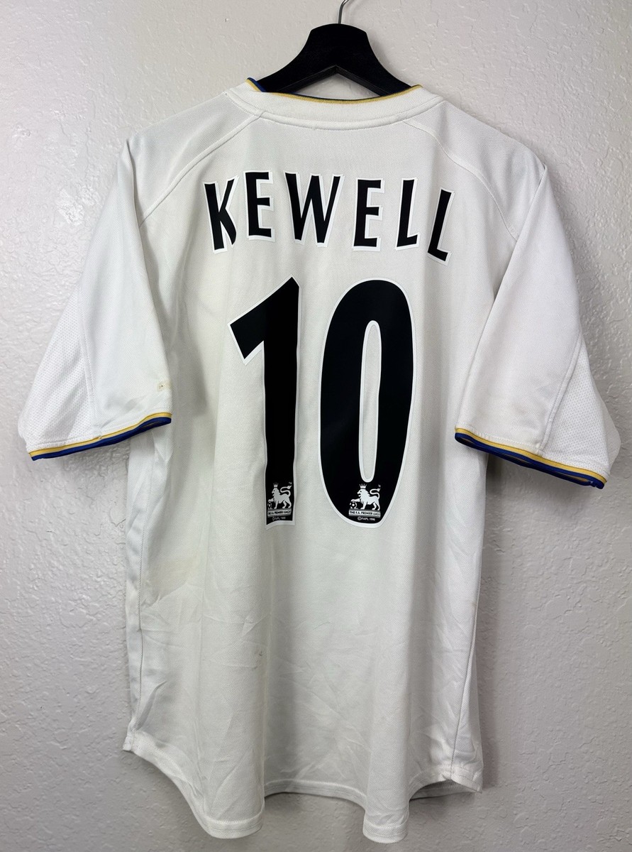 Kewell #10 Leeds United Home football shirt 2000/01 Soccer Nike Kewell #10 Leeds United Home football shirt 2000/01 Soccer Nike