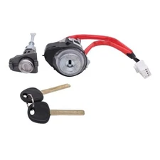  Ignition Lock Cylinder and Front Driver Side Door Lock Cylinder for Kia 