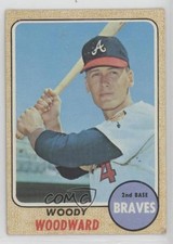 1968 Topps High # Woody Woodward #476 0z0n