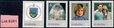 Lot 8281 - Saint Helena - 1982 MNH Princess Diana Postage Stamp Set