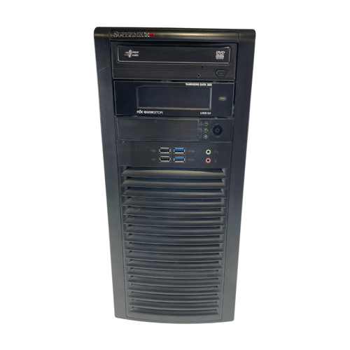 Supermicro CSE-732D4 Server 128GB PC4-2666 Intel Xeon E-2236 3101E-4i SuperQuiet - Bild 2 von 9