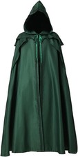 COSDREAMER Men Costume Cloak Witch Cloak Renaissance Medieval Cape