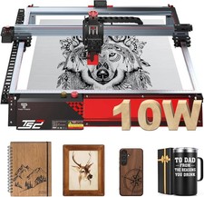 TWO TREES TS2 10W Lasergravierer & Laser Cutter 450x450mm Autofokus
