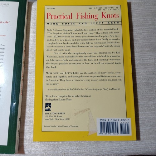 Fly Fishing Book Lot – L.L. Bean Fly-Fishing Handbook + Practical Fishing Knots - Picture 5 of 7