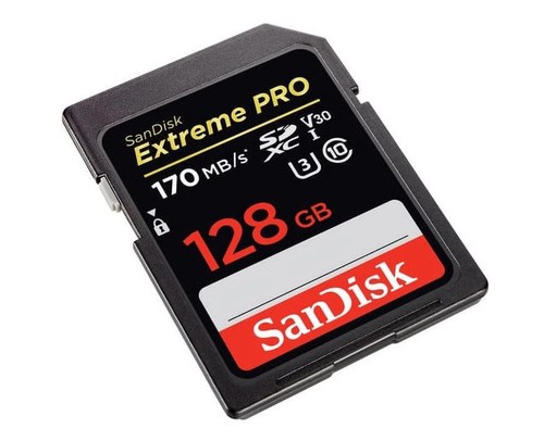 2Pack SanDisk Extreme PRO 128GB UHS-I/V30/U3/Class 10/170MB/s SDXC Memory Card - Picture 2 of 3