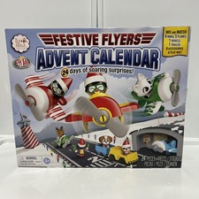 The Elf of the Shelf Elf Pets Festive Flyers Advent Calendar 24 Pcs  Play Mat