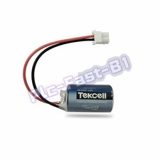 1PC Tekcell Sb-aa02 3.6v Li-on Battery 1/2aa 1200mah Ls14250 Plc Battery W/ Plug