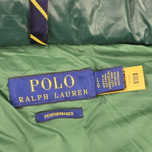 Polo Ralph Lauren Glossed Gorham Down Puffer Jacket Green Men's Large - Picture 6 of 10