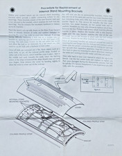 Kit support de jambe de rechange pour lit de bronzage ETS 14-28 lits de lampe 22356 Sunvision