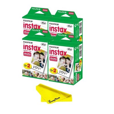 Fujifilm Instax Mini Film 80 Sheets 4 Twin Pack