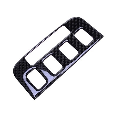 1pcs Carbon Fiber Seat Heated Button Cover Fit For Lexus GS300 GS450h GS460 -