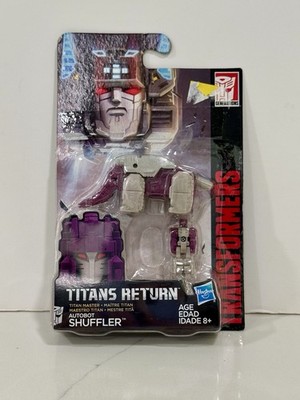 NEW Transformers Autobot Shuffler Titans Return Titan Master Headmaster COMPLETE