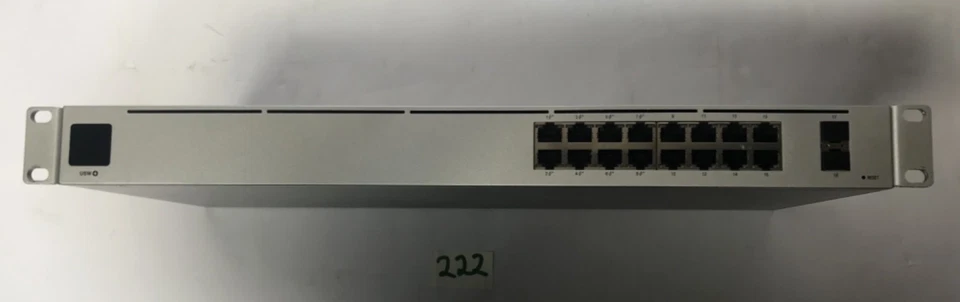 Ubiquiti Networks Unifi USW-16-POE Ethernet Switch Ref:R1225-222 - Image 4 of 4