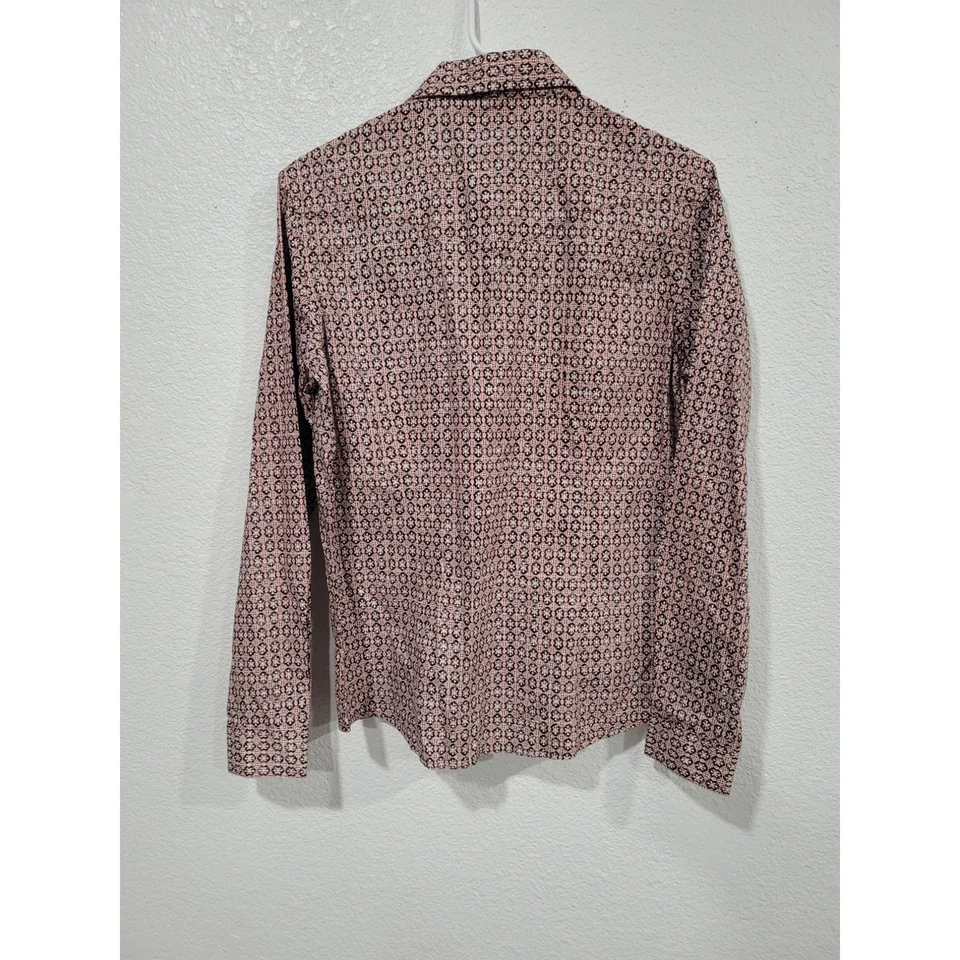 Camisa de manga larga Panhandle Western Pearl para hombre talla mediana 100 % algodón #16 Foto 4 de 4