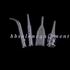 4 PCS Ventouse Glass Tube Replacement For Vacuum Spray Facial Beauty Machine