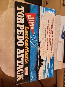 JIM'S  LECTRAMATIC TORPEDO ATTACK  MODEL 1600  C. 1970 complete