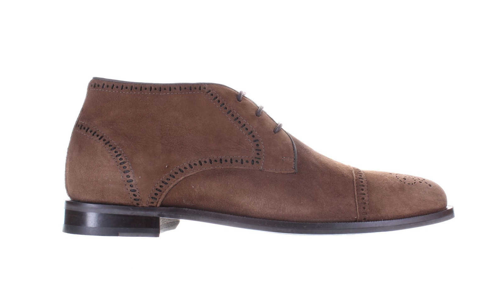 Marc Joseph Mens Allen St Brown Ankle Boots Size 8.5