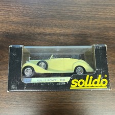 Solido 1:43 1939 Rolls-Royce Phantom III Coupe -yellow