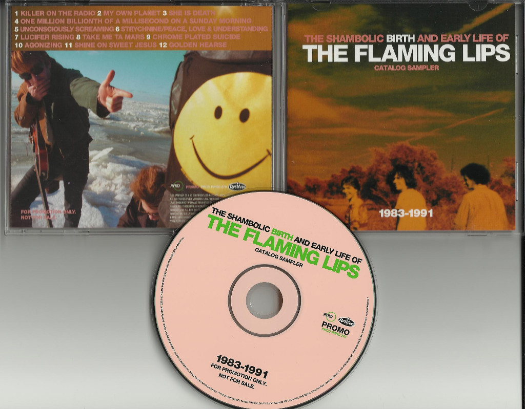 FLAMING LIPS The Shambolic Birth and Early Life CATALOG SAMPLER PROMO DJ CD 2002