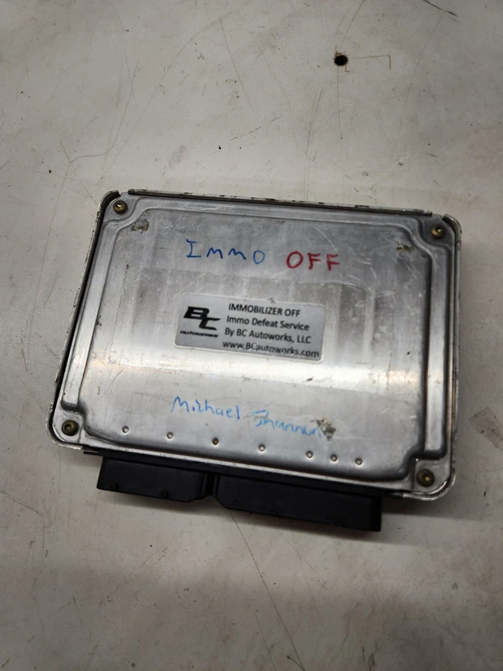 PROGRAMADO PLUG & PLAY ECM ECU IMMO OFF 1.8T 225 HP MT AUDI TT 2001 8N0906018K Foto 3 de 4