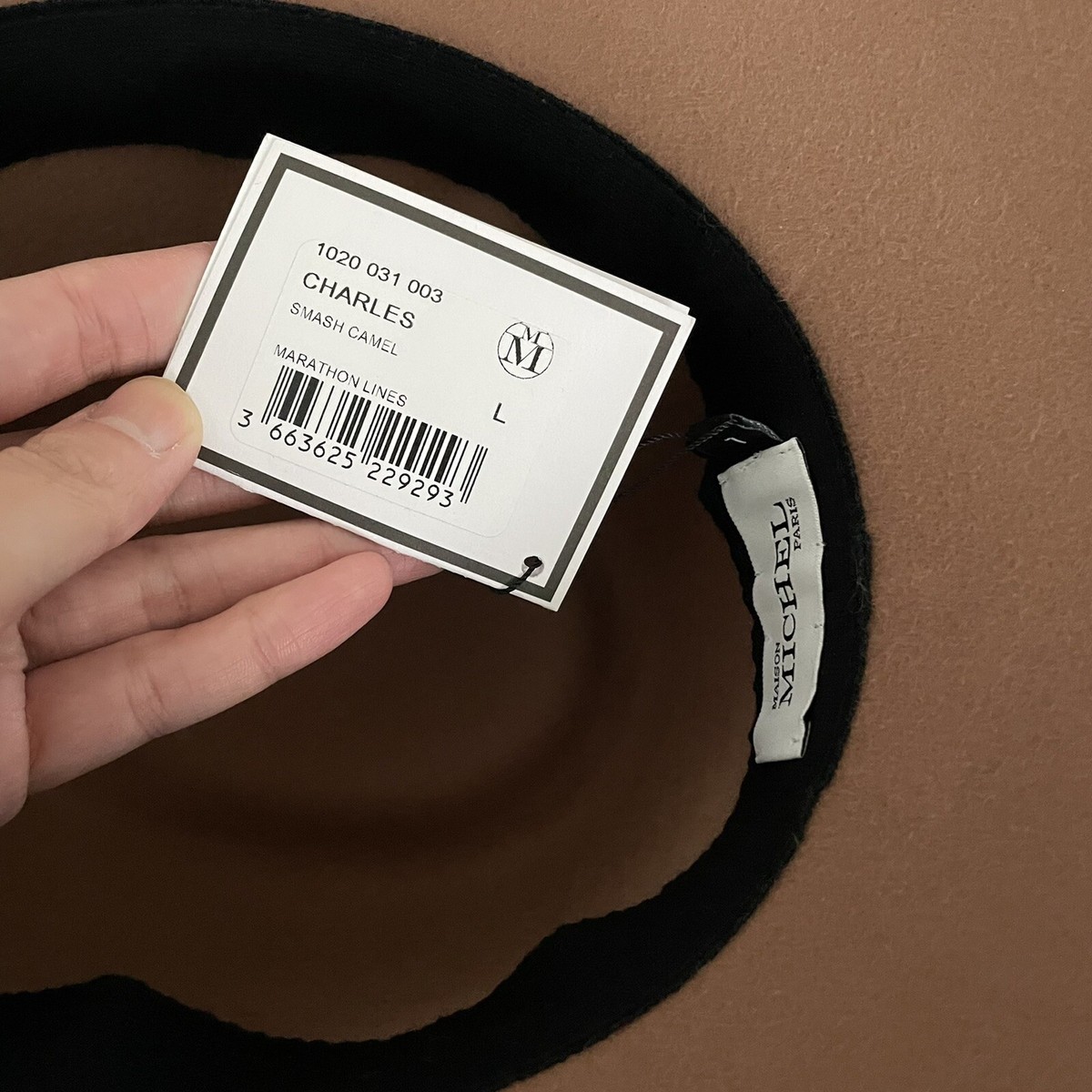 NWT Maison Michel Charles Rabbit Fur Felt Fedora | eBay