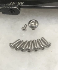 Stainless Steel Screws Set For Cold Steel AK-47 Knife Pivot Scale & Pocket Clip