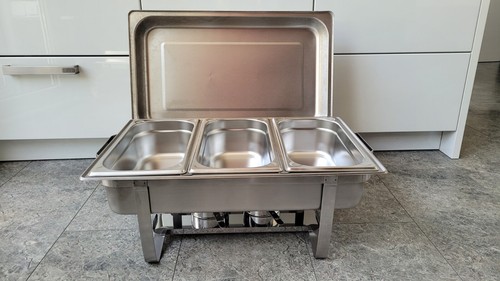 Baim Marie,Speisewärmer,Warmhalter,Tiefe 100,Edelstahl komplett Chafing Dish GN - Bild 29 von 46