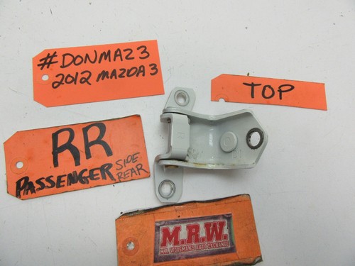 MAZDA RIGHT REAR DOOR HINGE TOP UPPER BACK DOOR PIN BUSHING FRAME SUPPORT R RR - Picture 2 of 5