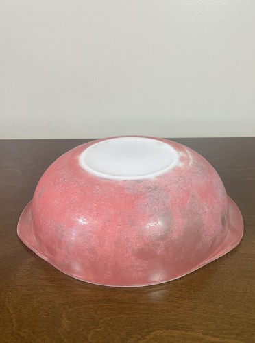 Vintage PYREX 2 Quart Pink Flamingo Round Casserole Dish #024 & Lid READ - Picture 9 of 18