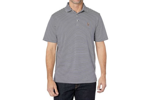 POLO RALPH LAUREN Herren Poloshirt klassische Passform weiche Baumwolle gestreift NEU Neu mit Etikett - Bild 1 von 4