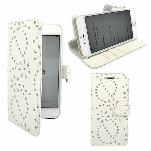 Leather Sparkly Glitter Bling Diamond Flip or Wallet Case Cover Pouch all Models - Picture 148 of 151