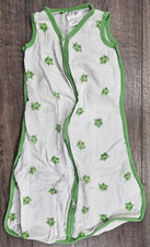 Baby Girl Boy Aden  Anais Small 8-12Lbs Green Turtle Light Weight Sleep Bag