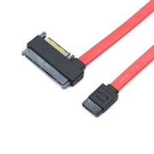 SATA Hard Drive Cable, SFF-8482 SAS29 15P Female to SATA 7P Female Adapter Cable