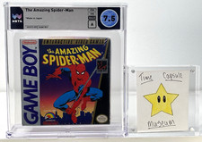 The Amazing Spider-Man Nintendo Gameboy GB New 1990 Sealed WATA Graded 7.5 A