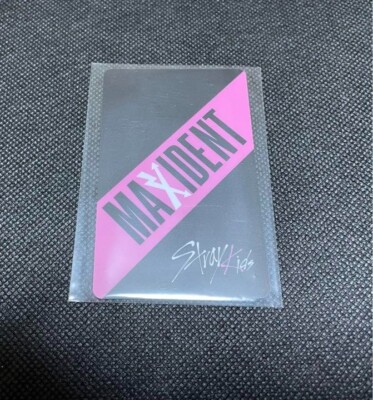 Stray kids BANGCHAN MAXIDENT SOUNDWAVE lucky draw Official 1st