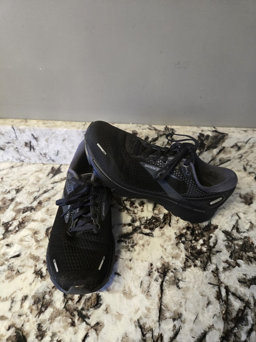 Brooks Ghost 14 Shoes Mens Size 2E Black Running Walking Athletics  Sneakers