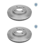2X Meyle 783 521 0027/PD Bremsscheibe Vorne FüR Ford Fiesta VI Fiesta Ka+