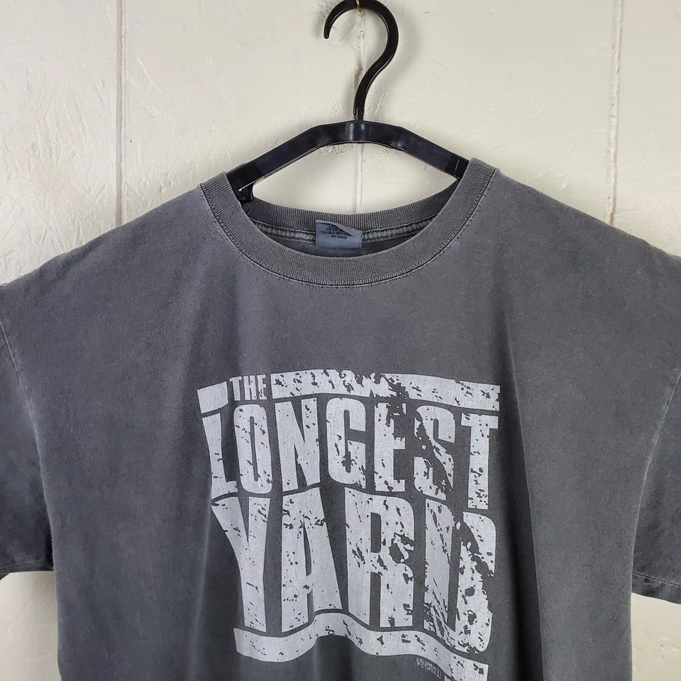 Camisa de película vintage The Longest Yard 2005 para hombre grande gris cuello redondo manga corta Foto 2 de 4
