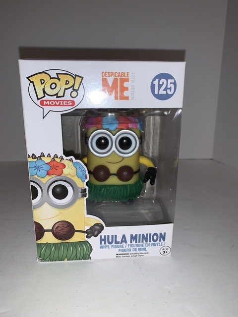 Funko Pop - Despicable Me Hula Minion #125 | eBay