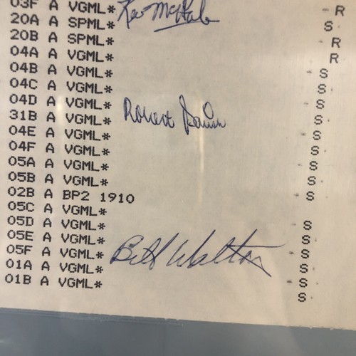 1986 Feuille de programmation signée Boston Celtics Team ? Bill Walton NO BIRD BAS AUTHENTIQUE ! - Photo 5/10