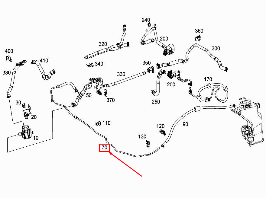 Pompe de circulation d'air MERCEDES-BENZ E W213 neuve A2138307204 d'origine