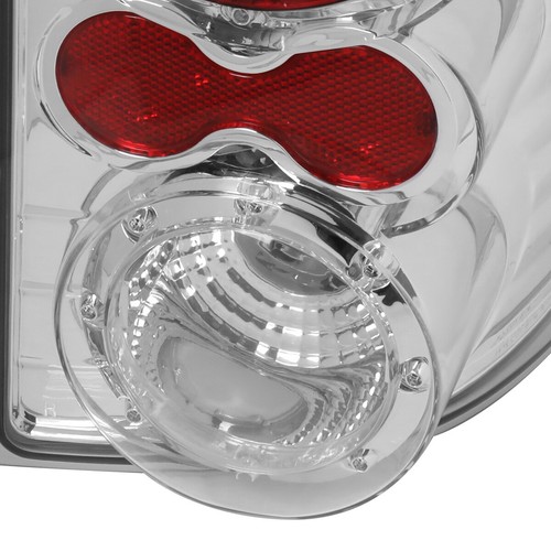 FOR 2002-2005 FORD EXPLORER CHROME HOUSING ALTEZZA STYLE TAIL LIGHT BRAKE LAMPS - Picture 3 of 5