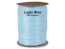 300 feet (100 yards) -- LIGHT BLUE Wraphia / Raffia -- MATTE Ribbon