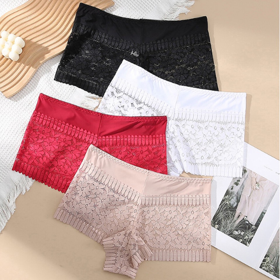 Produktbild von Boxershort Nahtlos Ekouaer Boyshort Panties Damen Weiche Unterwäsche Slips Unsichtbar Hipster 3er Pack Oder 4er Damen Boxershorts Unterwäsche