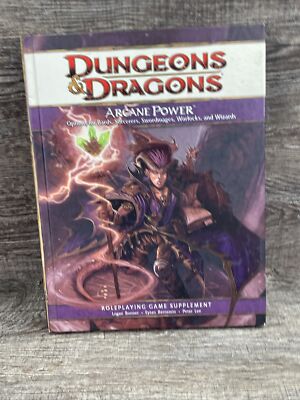 Arcane Power: A 4th Edition D&D Supplement/Bards,Sorcerers,Swordmages,/READ