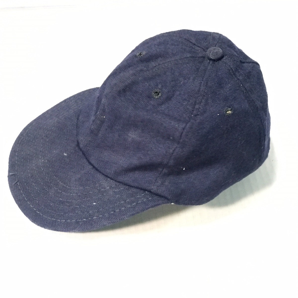 VTG funkap navy felt cap hat hunting Boy Scout Sz xs retro