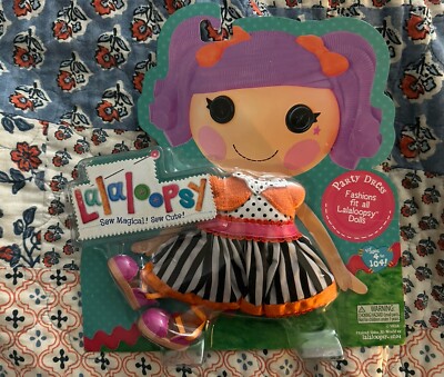 lalaloopsy fashion pack party dress Lalaloopsy Full Size Doll Clothes Orange Overalls Fashion Pack Outfit – The  Serendipity Doll Boutique main image 1